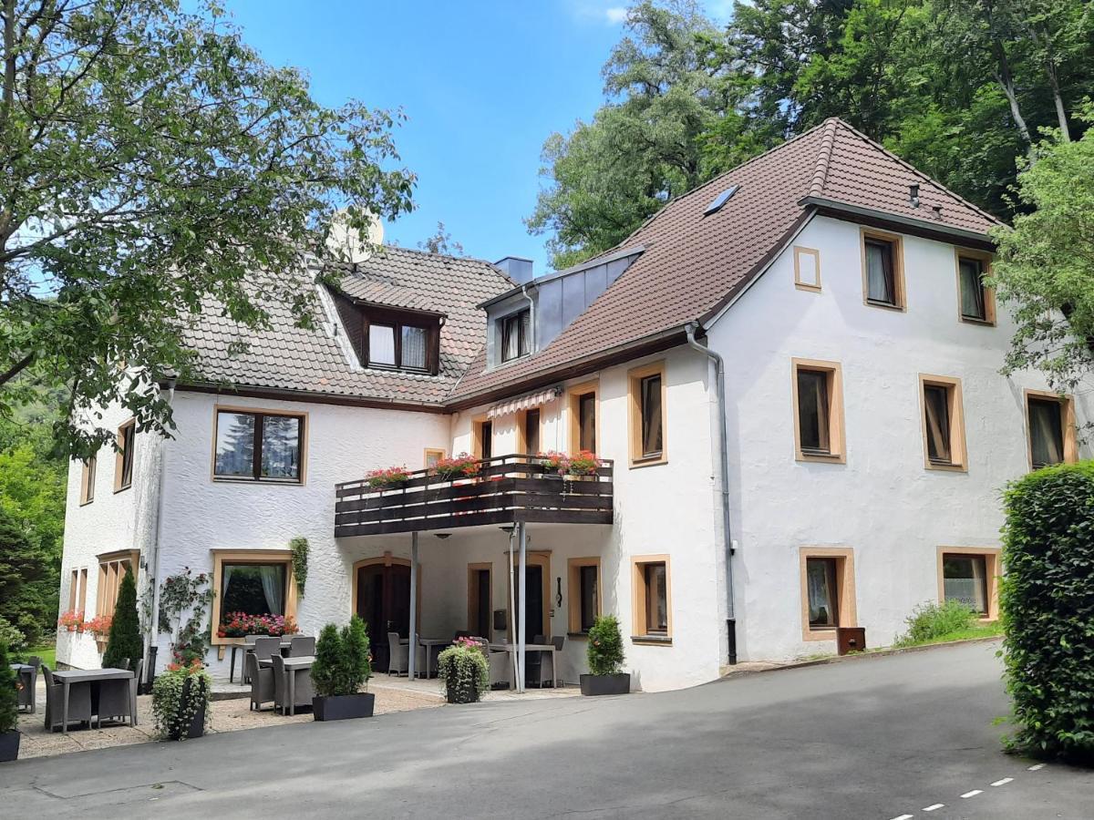 Hotel Pension Bluechersruh Бад-Бернекк-ім-Фіхтельґебірґе Екстер'єр фото