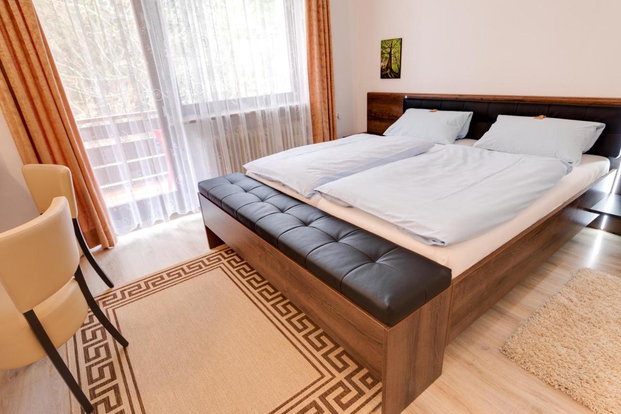 Hotel Pension Bluechersruh Бад-Бернекк-ім-Фіхтельґебірґе Екстер'єр фото