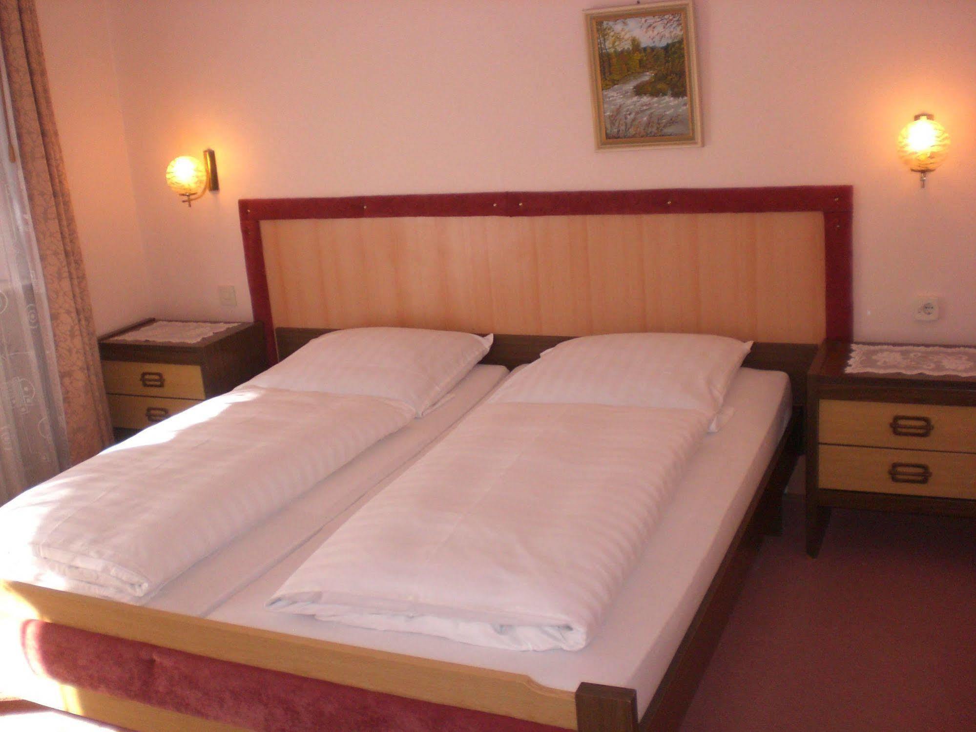 Hotel Pension Bluechersruh Бад-Бернекк-ім-Фіхтельґебірґе Екстер'єр фото